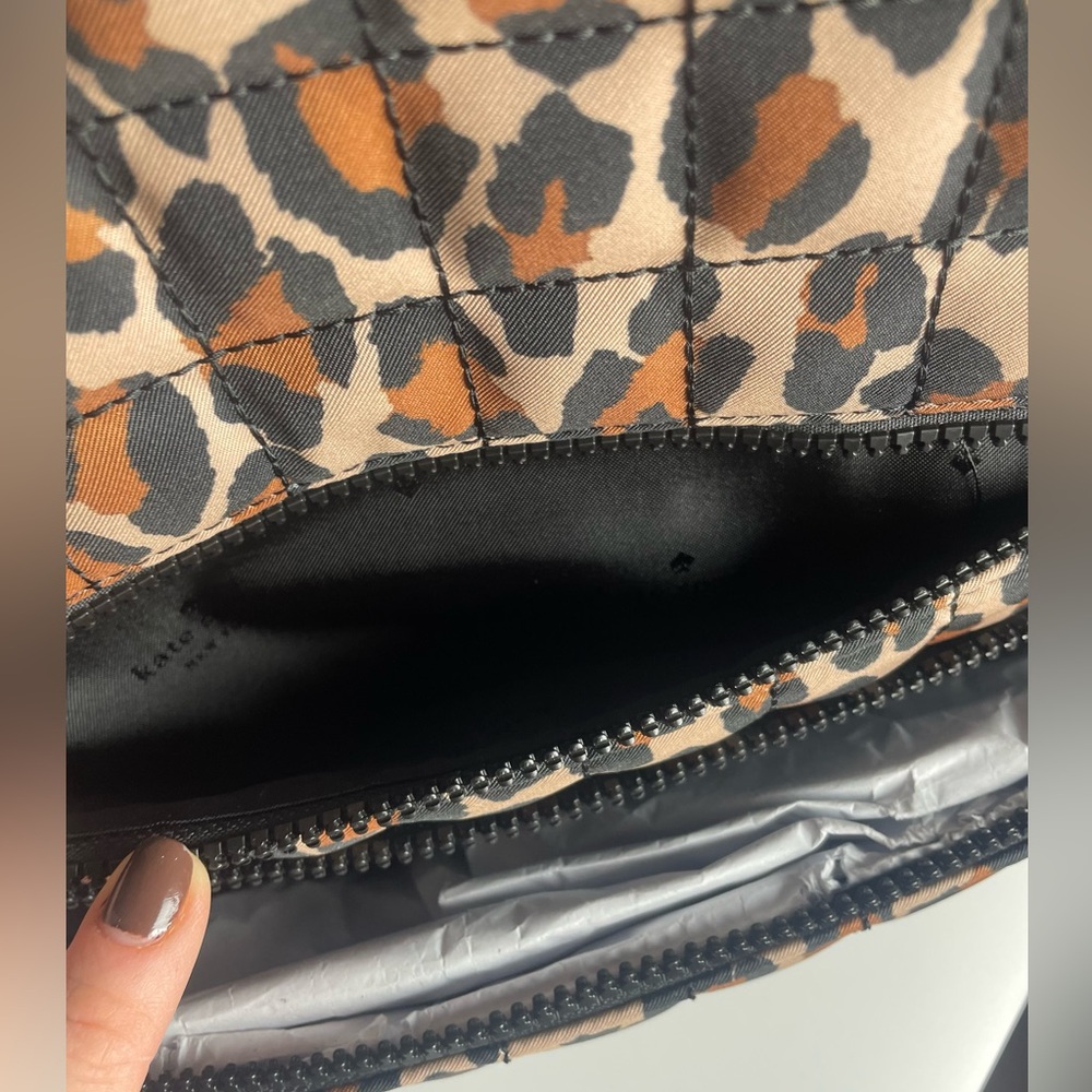 NWT Kate Spade Leopard Print Backpack - Picture 10 of 16